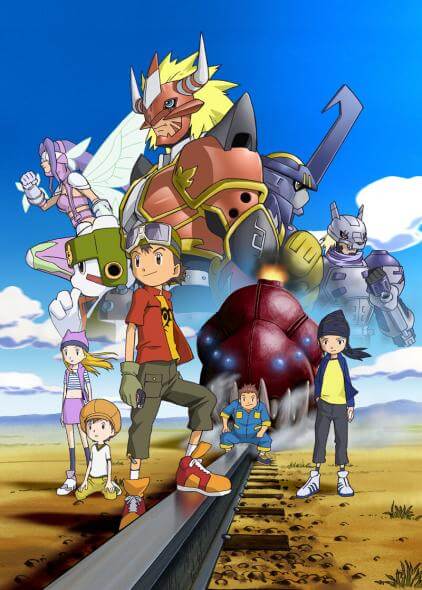 Anime "Digimon Frontier" began airing in 2002